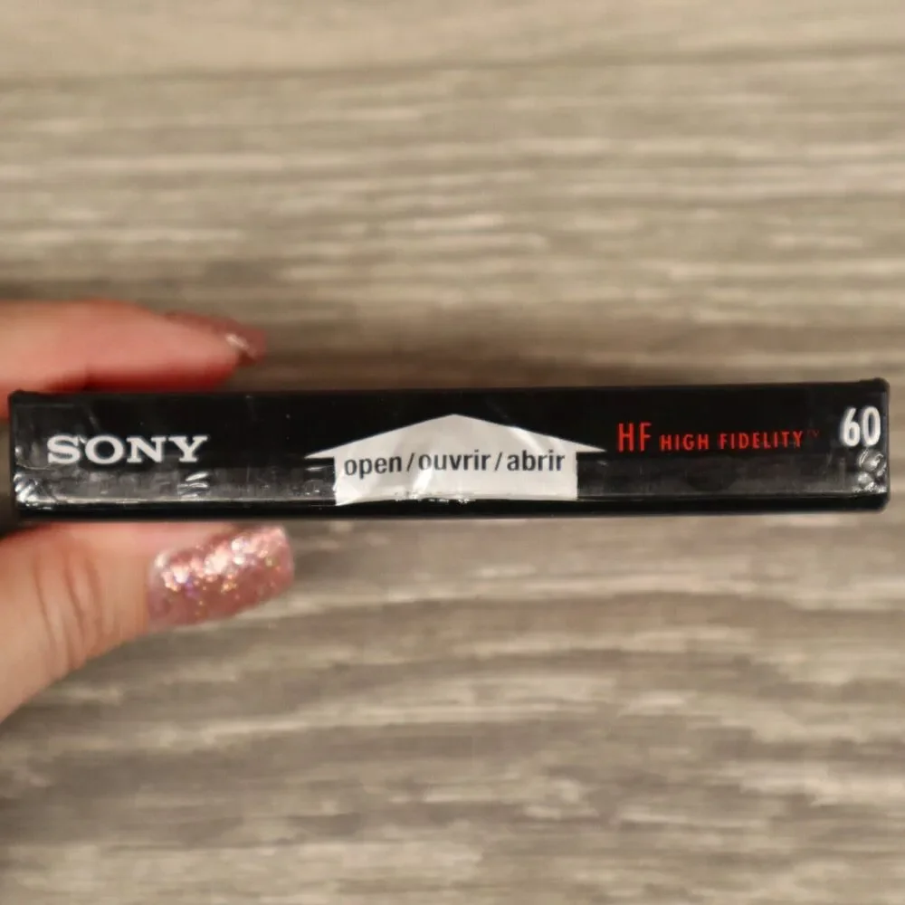 Sony HF High Fidelity 60 Minute Audio Cassette Normal Bias Blank Tapes X 7